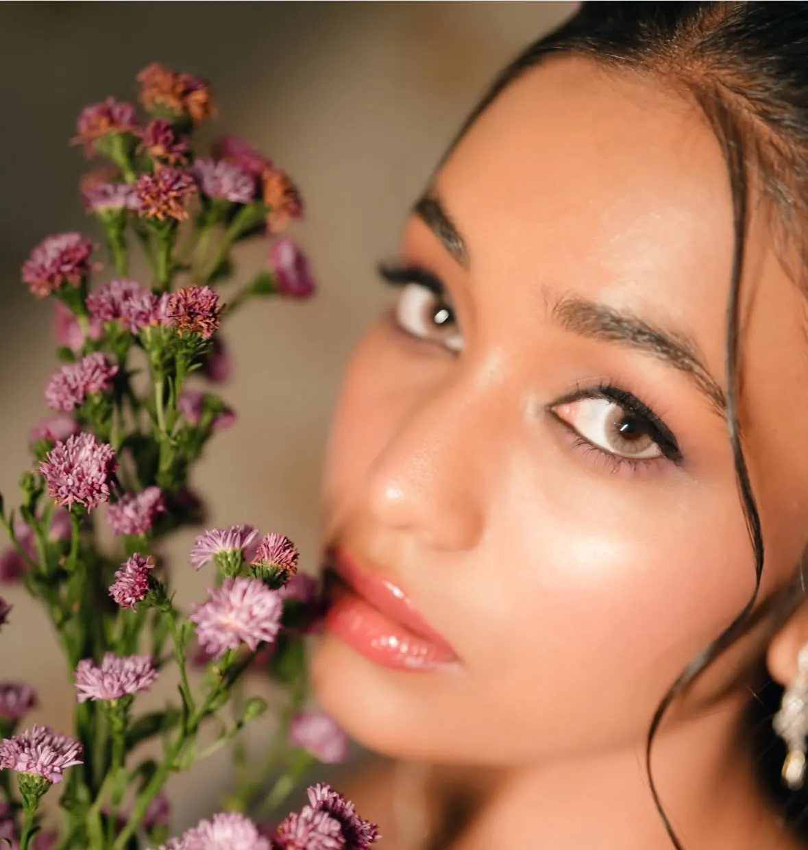 Glam makeup — In Bloom by Elegance by Aamera